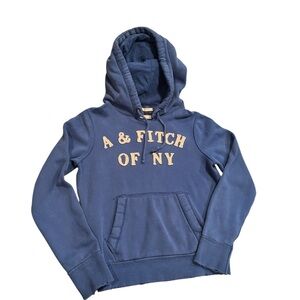 Vintage Abercrombie & Fitch Blue Hoodie